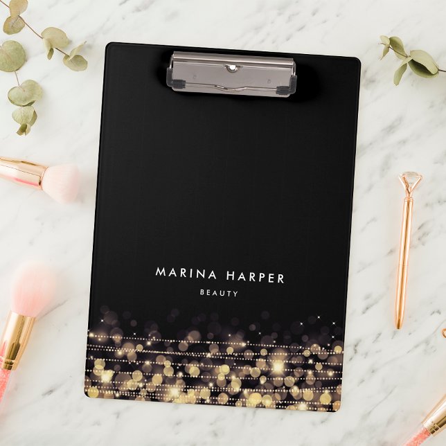 Golden Lights Personalised Clipboard (Creator Uploaded)