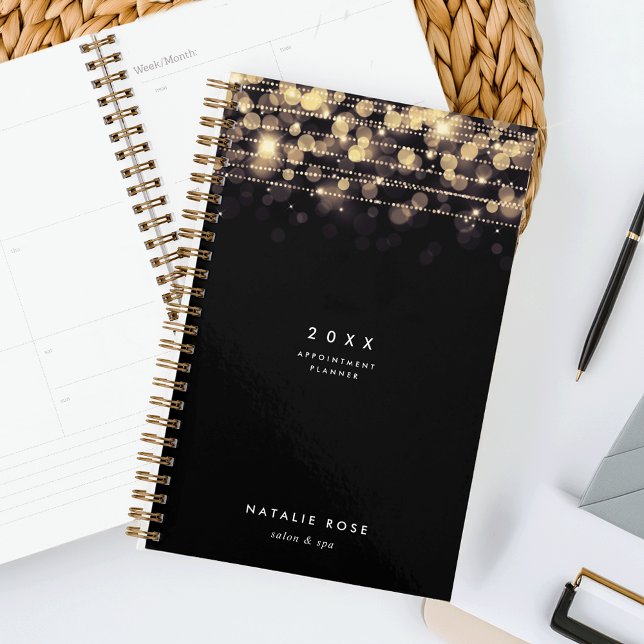 Golden Lights Personalised Planner (Creator Uploaded)
