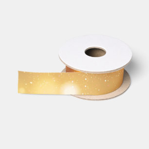 Golden Lights Satin Ribbon