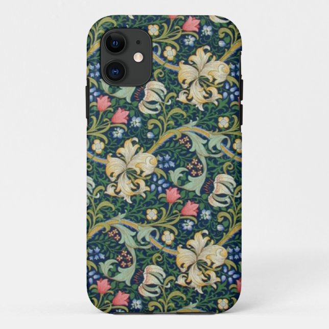 Golden Lilies iPhone 5/5S Barely There Case (Back)