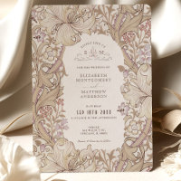 Golden Lily Wedding Suite Pink Cream Morris
