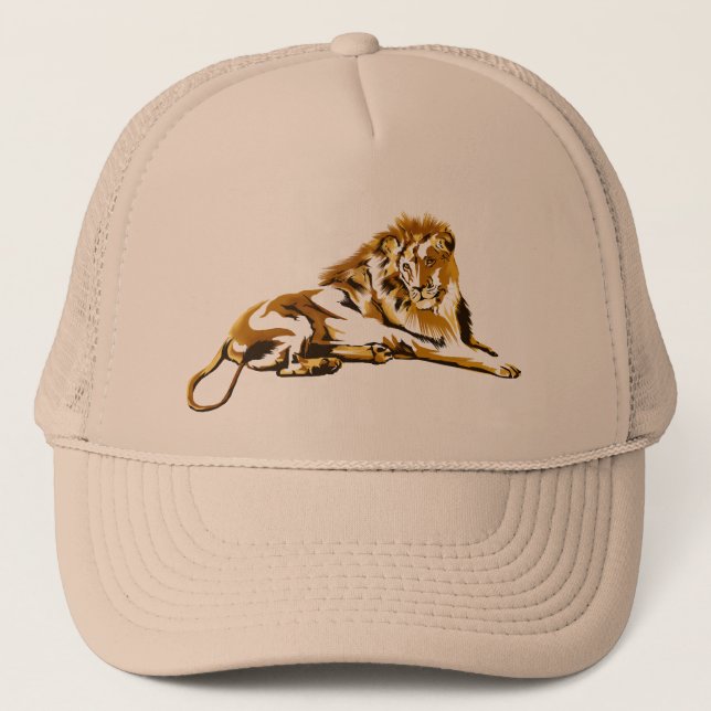 Golden Lion Hat (Front)