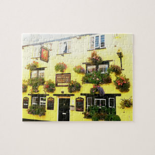 Golden Lion Hotel Padstow Cornwall England Jigsaw Puzzle