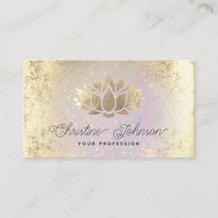golden lotus business card