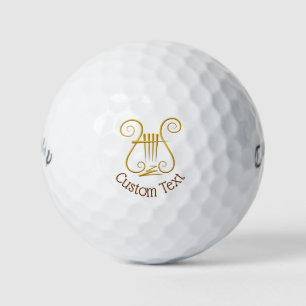 Golden Lyre Golf Balls