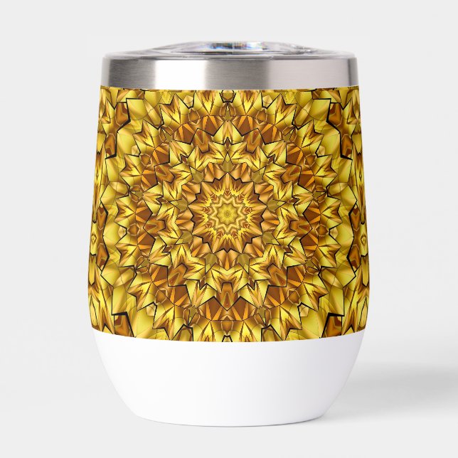 Golden Mandala Antique Abstract Design-63495 (Front)