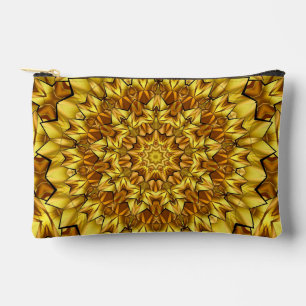 Golden Mandala Antique Abstract Design-63495 Accessory Pouch