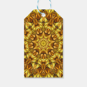 Golden Mandala Antique Abstract Design-63495 Gift Tags
