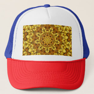 Golden Mandala Antique Abstract Design-63495 Trucker Hat