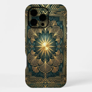 Golden Mandala Bloom   Gold iPhone 16 Pro Max case