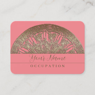 Golden Mandala - Business Card