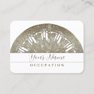 Golden Mandala - Business Card