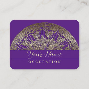 Golden Mandala - Business Card