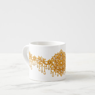 Golden Mandala Espresso Cup