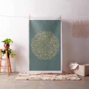 Golden Mandala - Fabric