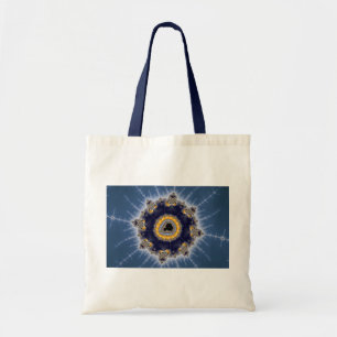 Golden Mandelbrot - Fractal Tote Bag