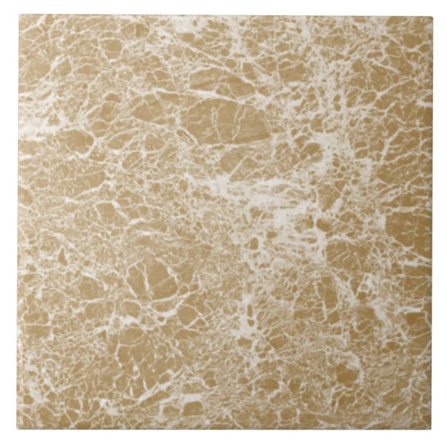 Golden Marble Crackle Tile (Front)