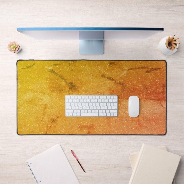 Golden Marble Large Mouse Pad - Custom Desk Mat (Office 1)