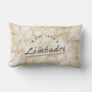 Golden Marble Lumbar Cushion