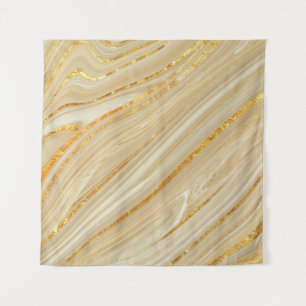 Golden marble: luxurious texture background. tapestry
