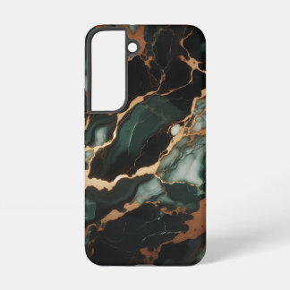 Golden Marble Luxury Case For Samsung