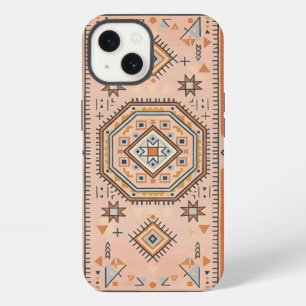 Golden Maze – Modern Moroccan Geometry iPhone 13 Case