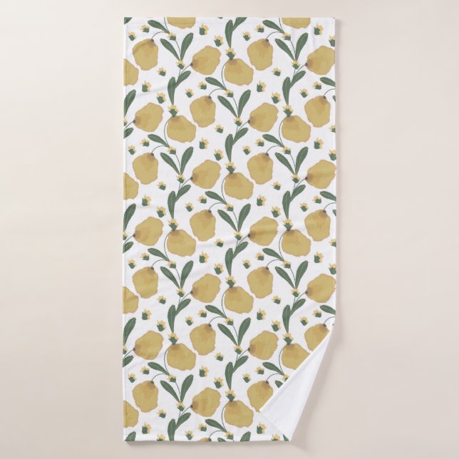 "Golden Meadow" Bath Towel (Bath Towel)
