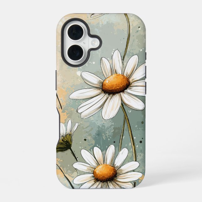 Golden Meadow – Cottagecore Phone Case (Back)