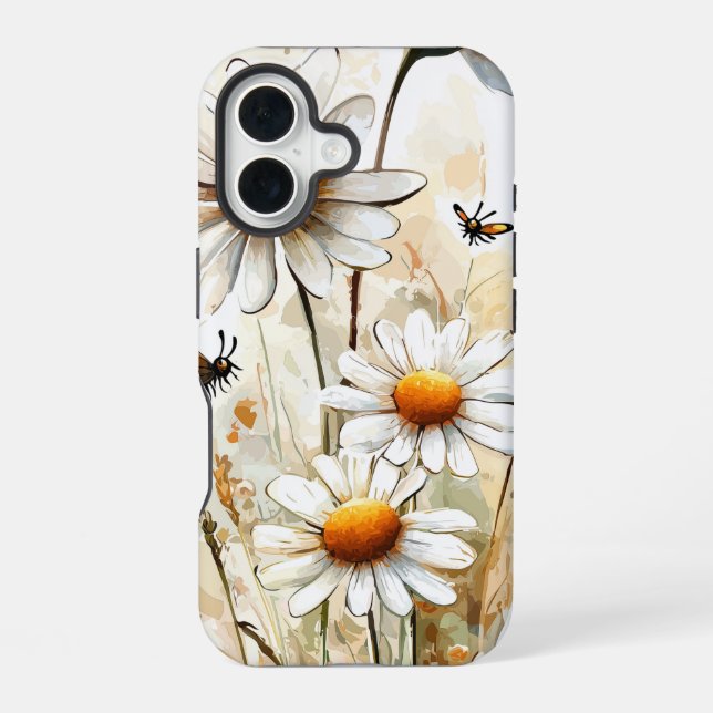 Golden Meadow – Cottagecore Phone Case (Back)