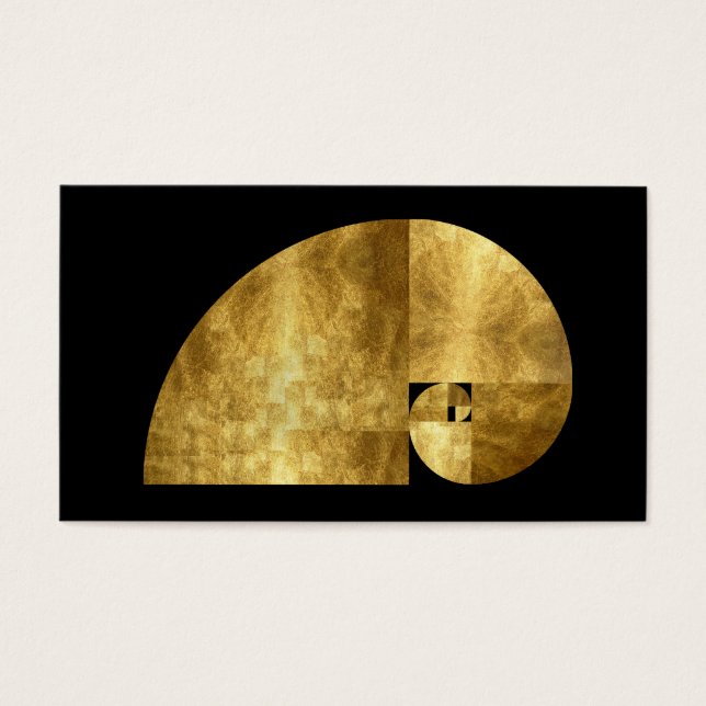 Golden Mean, Gold Leaf Image (Front)