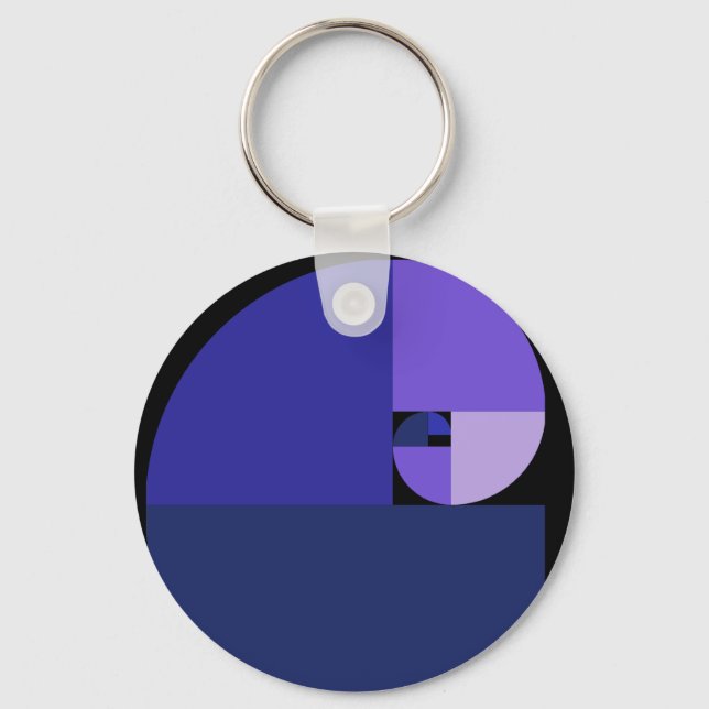 Golden Mean Key Ring (Front)