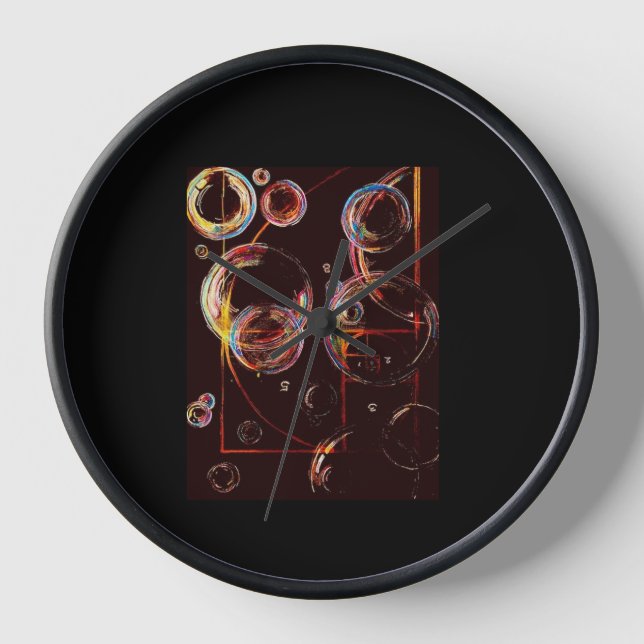 Golden Mean - Wall Clock (Front)