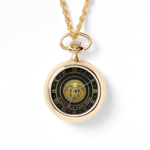 Golden Medusa PERSONALIZED Gift Watch