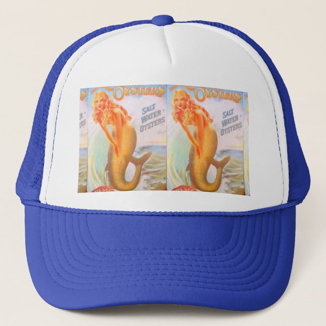 golden mermaid twins hat (Front)