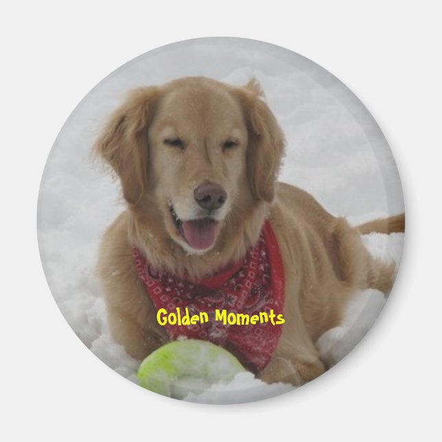 Golden Moments Magnet (Front)