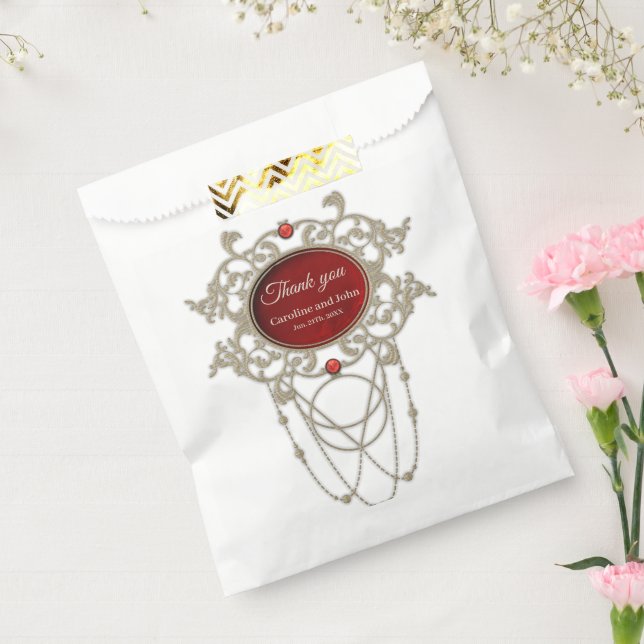 Golden moments of love.  favour bags (Sealed)