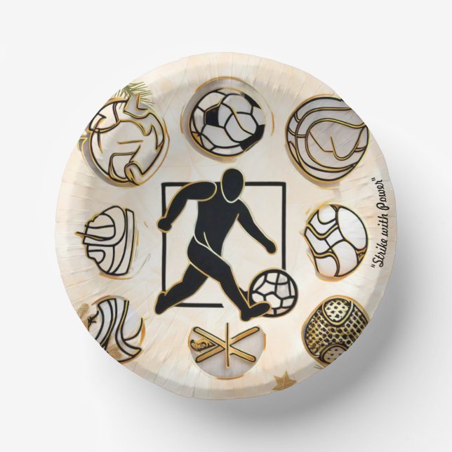 "Golden Moments" Paper Plate (Front)