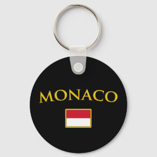 Golden Monaco Key Ring
