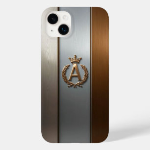Golden Monogram Emblem A Case-Mate iPhone 14 Plus Case