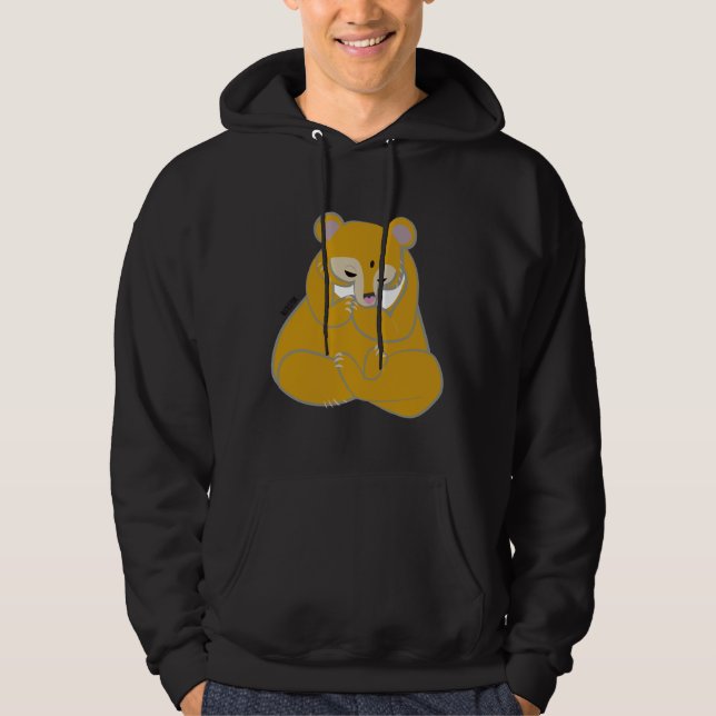 Golden Moon Bear Hoodie (Front)