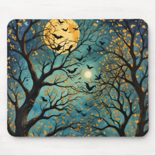 Golden Moonlight Mouse Pad