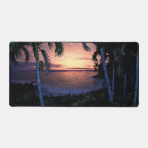 Golden Morning Desk Mat