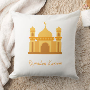 Golden Mosque Pillow