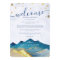 Golden Mountain Wedding Welcome Letter & Itinerary
