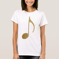 golden musical note