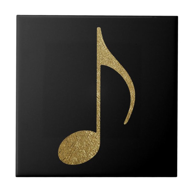 golden musical note tile (Front)