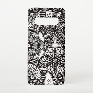 "Golden Nebulae" (monochrome) Samsung Galaxy Case