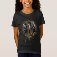 Golden Newt, Tina, and Leta Art Deco Portrait