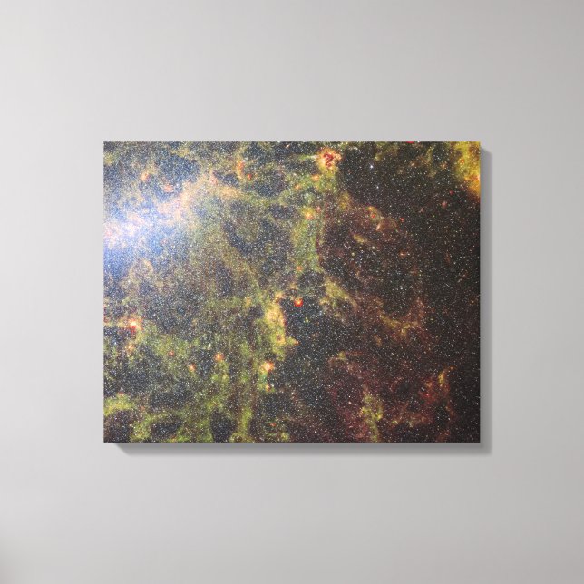 Golden NGC 5068 | JWST Canvas Print (Front)
