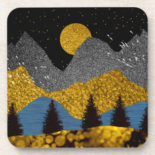 Golden Night Coaster